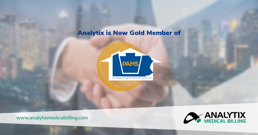 Analytix Joins as Gold Member of Pennsylvania Association of Medical Suppliers (PAMS)