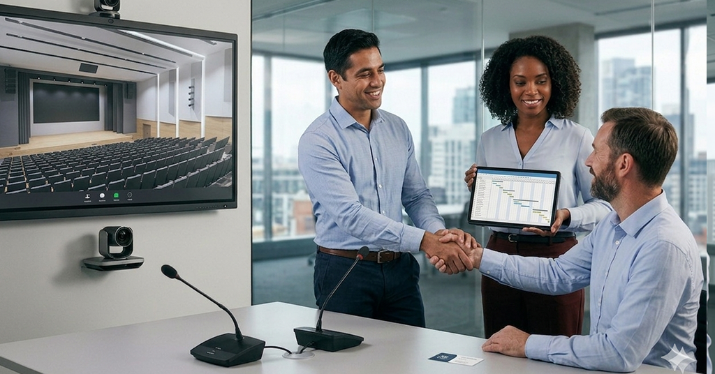 Why Integrators Are Outsourcing AV System Design (And Winning More Projects Because of It)