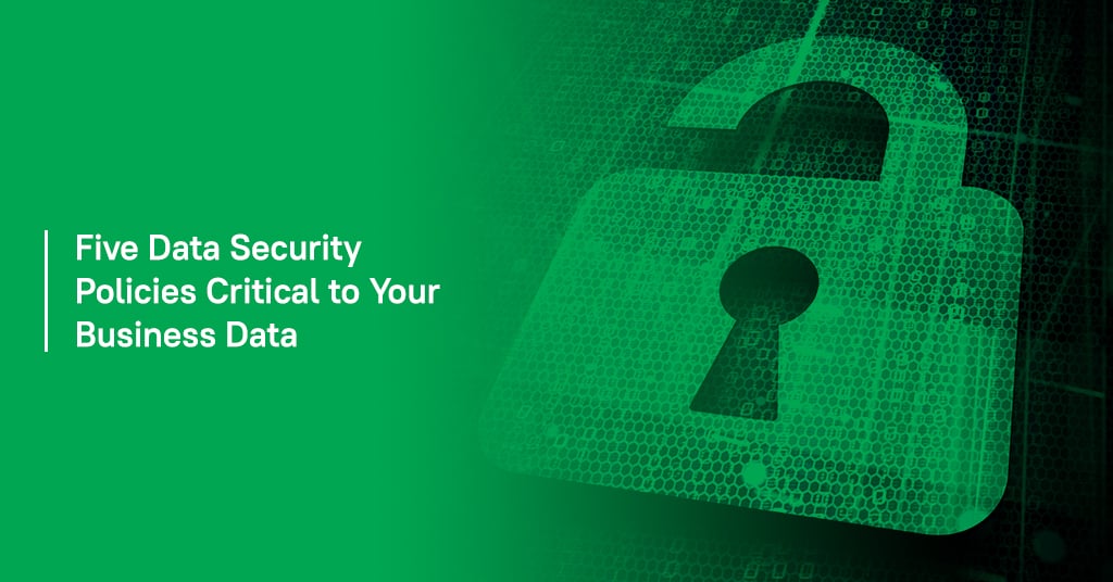 Five Data Security Policies Critical to Your Business Data