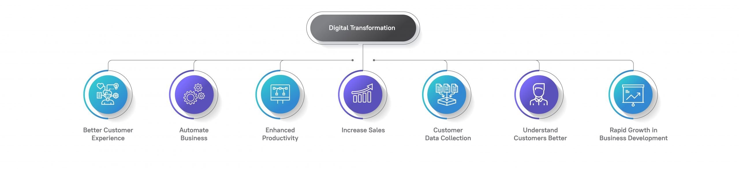 Digital Transformation Infographics