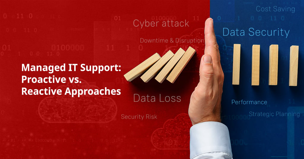 Managed IT Support: Proactive vs. Reactive Approaches
