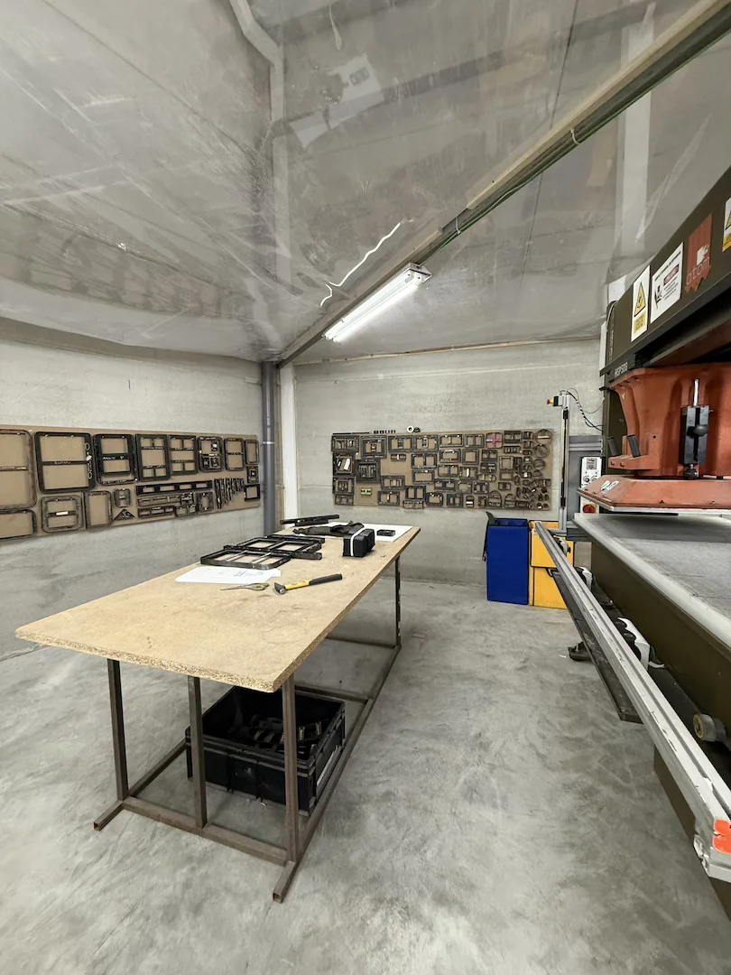 Área de desarrollo y control de patrones para fabricación de mochilas técnicas a medida