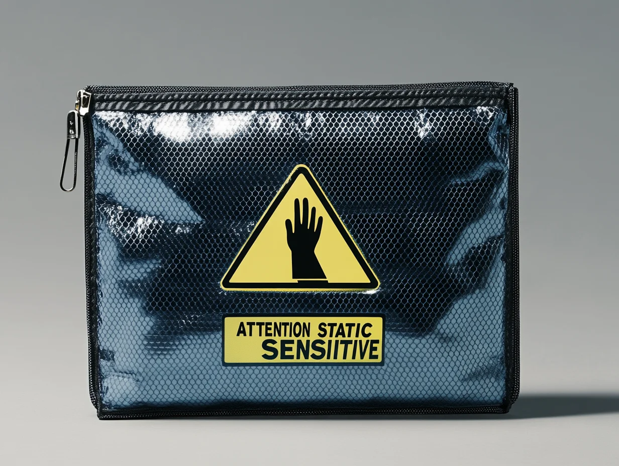 Antistatic cover for sensitive electronics