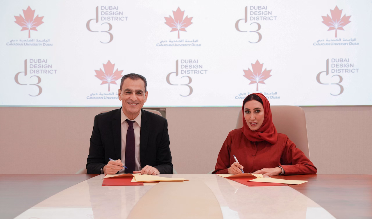 Dubai Design District signs strategic partnership with Canadian University Dubai to further champion, nurture and enable region’s design talent