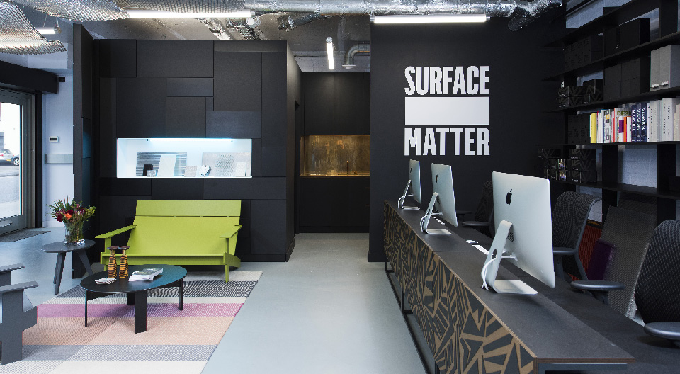 The Surface Matter showroom