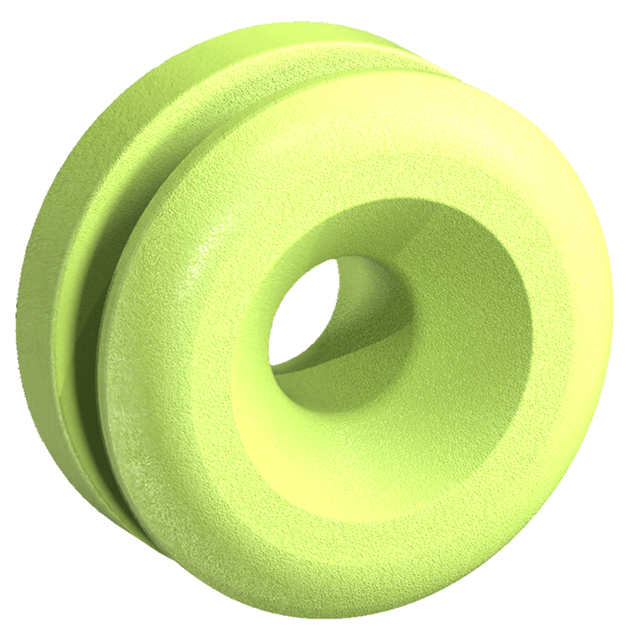 Lime green Button for Type 1