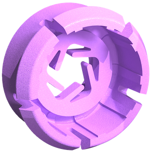 Purple Button for Type 3