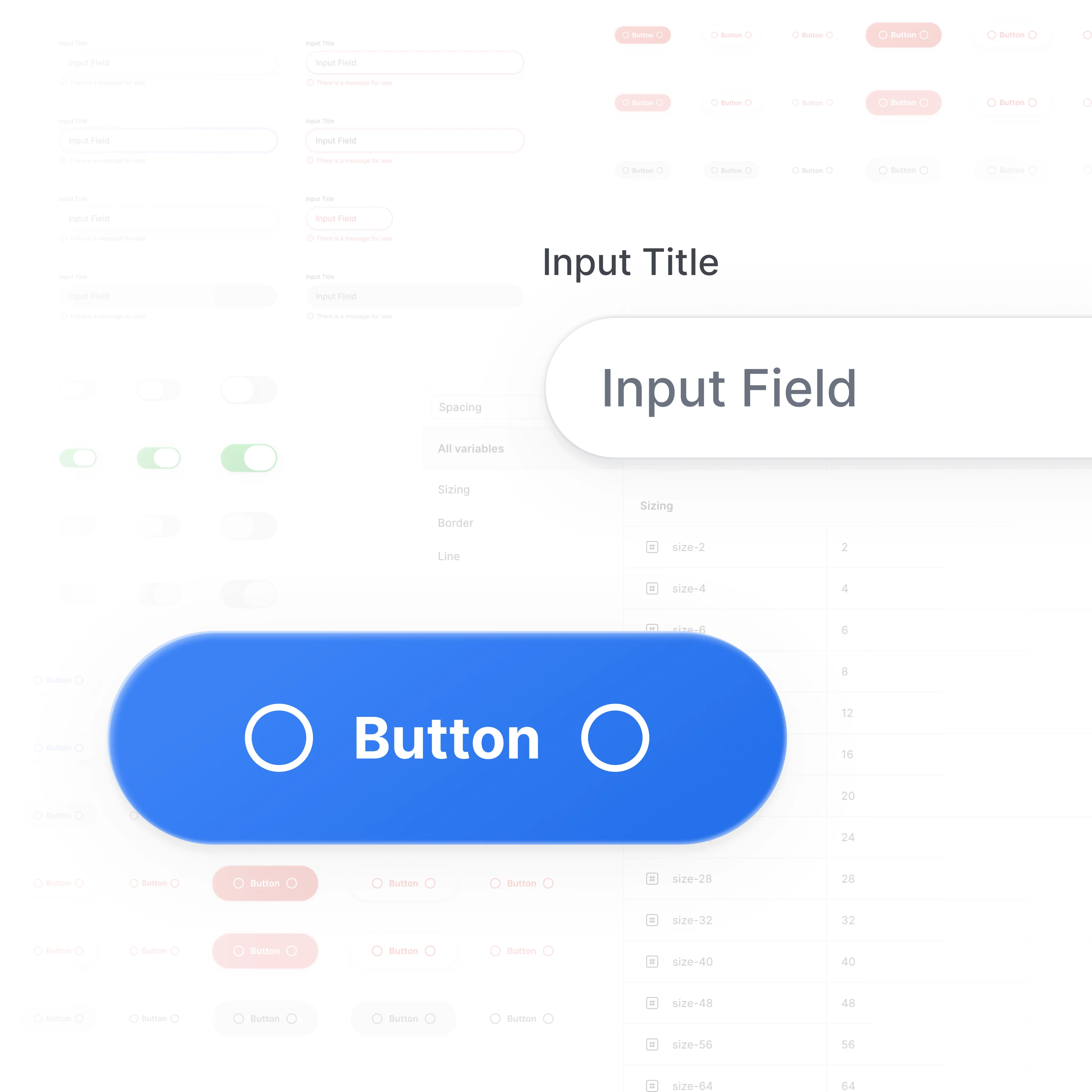 Appetite UI kit components