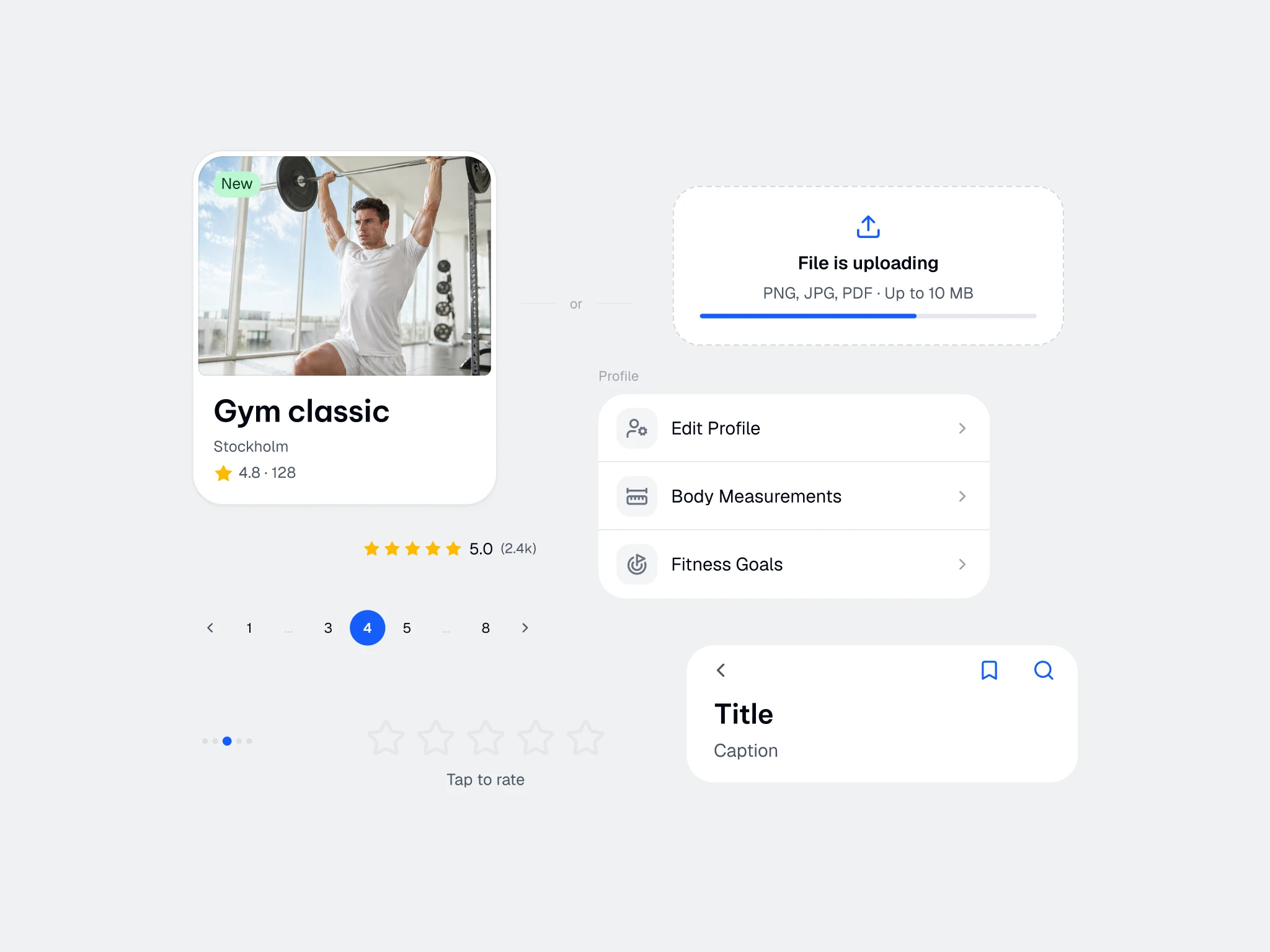 Appetite UI Figma UI kit