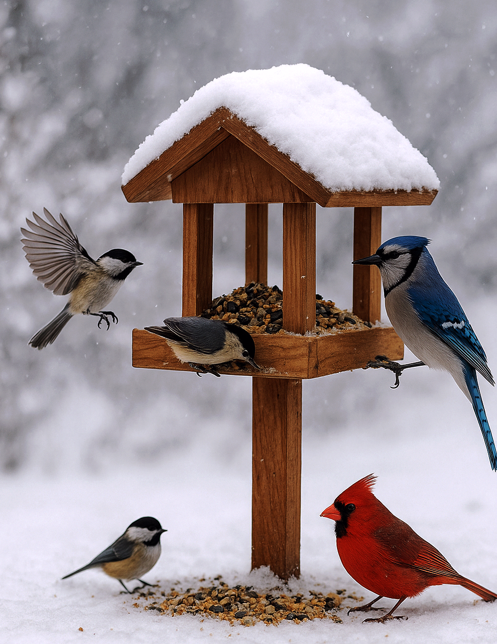 Birds in Your Backyard This Winter