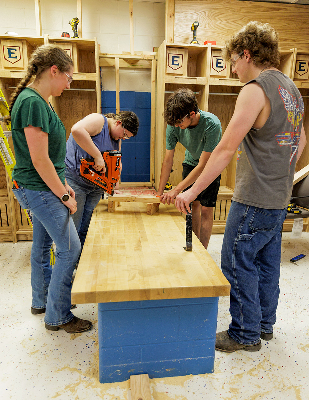 Building More Than Lockers
