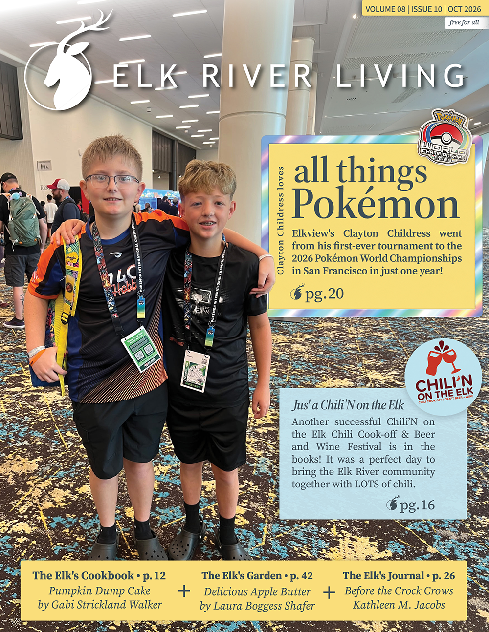 Welcome to our October issue, full of everything you love about fall!