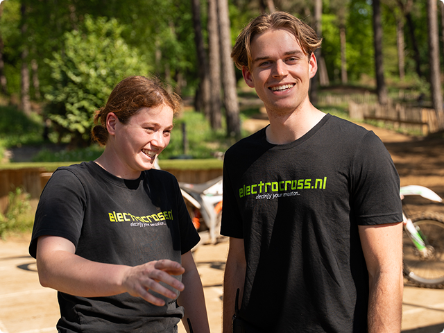 Blije medewerkers aan het werk