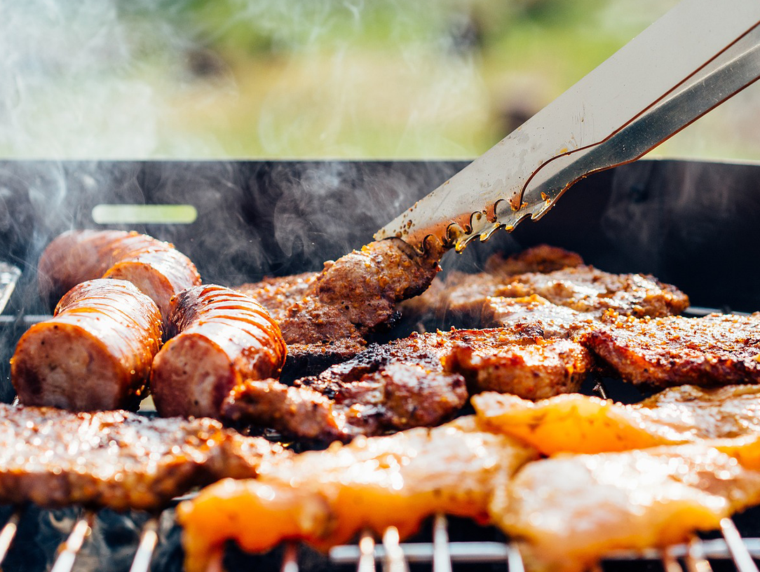 Lekker vlees op barbecue