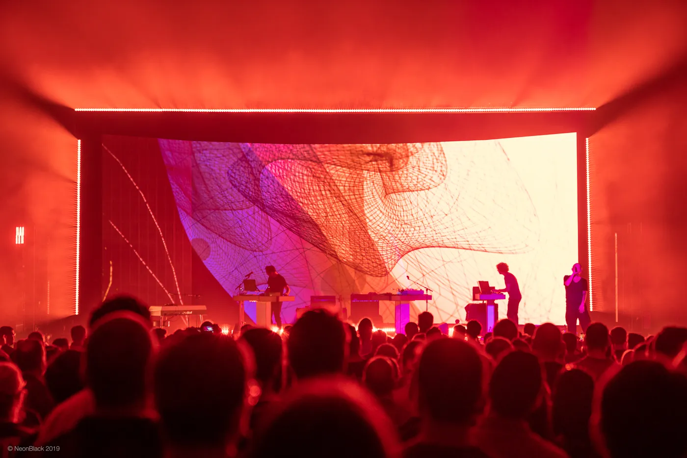 Thom Yorke Tomorrow’s Modern Boxes | Lighting & Screen Design | NeonBlack