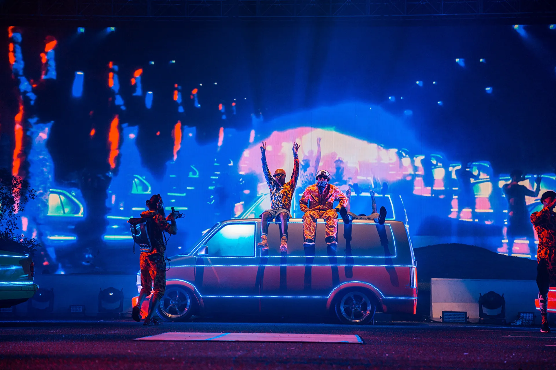 N.E.R.D Performing at ComplexCon