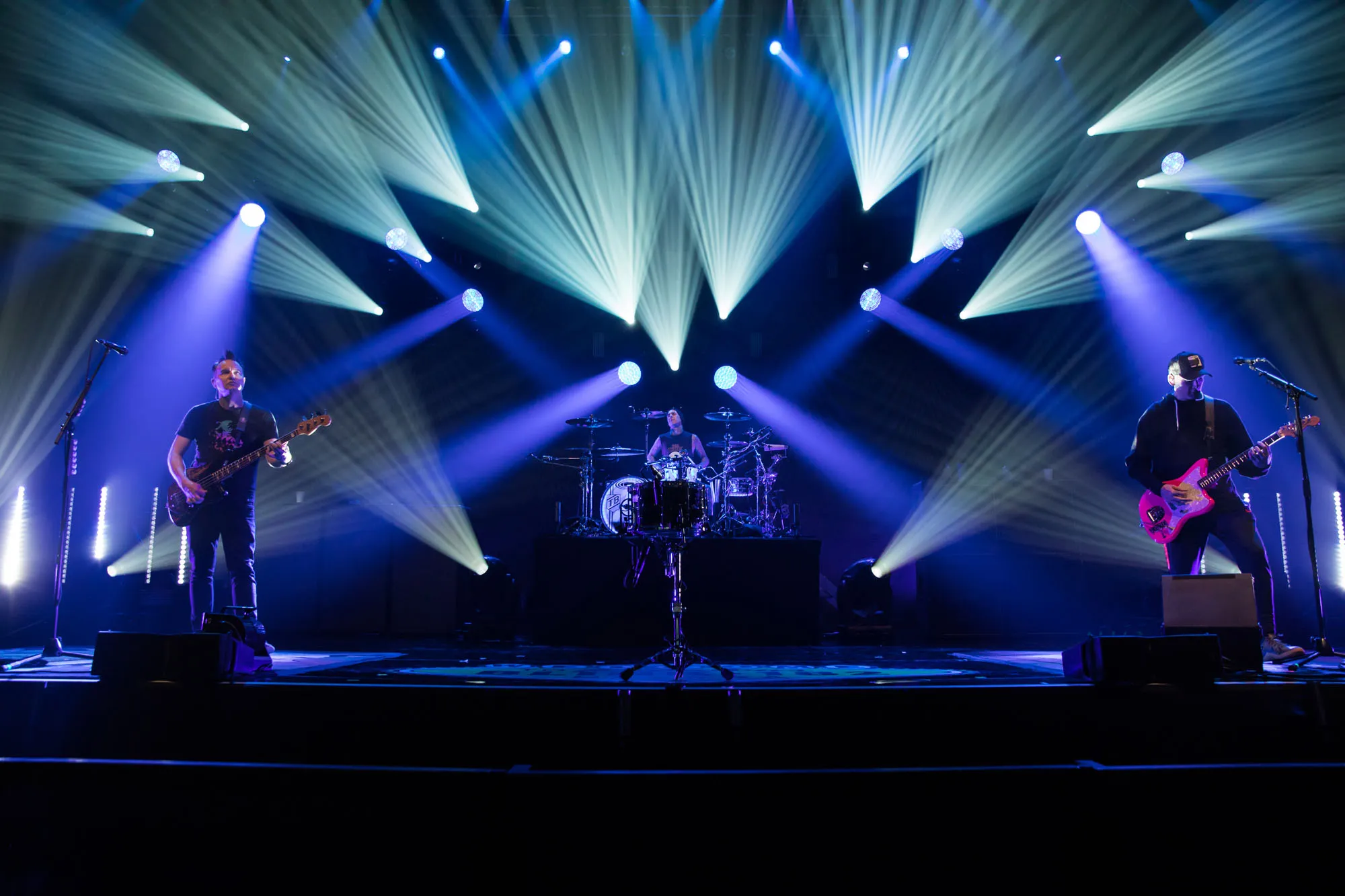 Blink 182 Performing in Las Vegas on the Kings of The Weekend residency