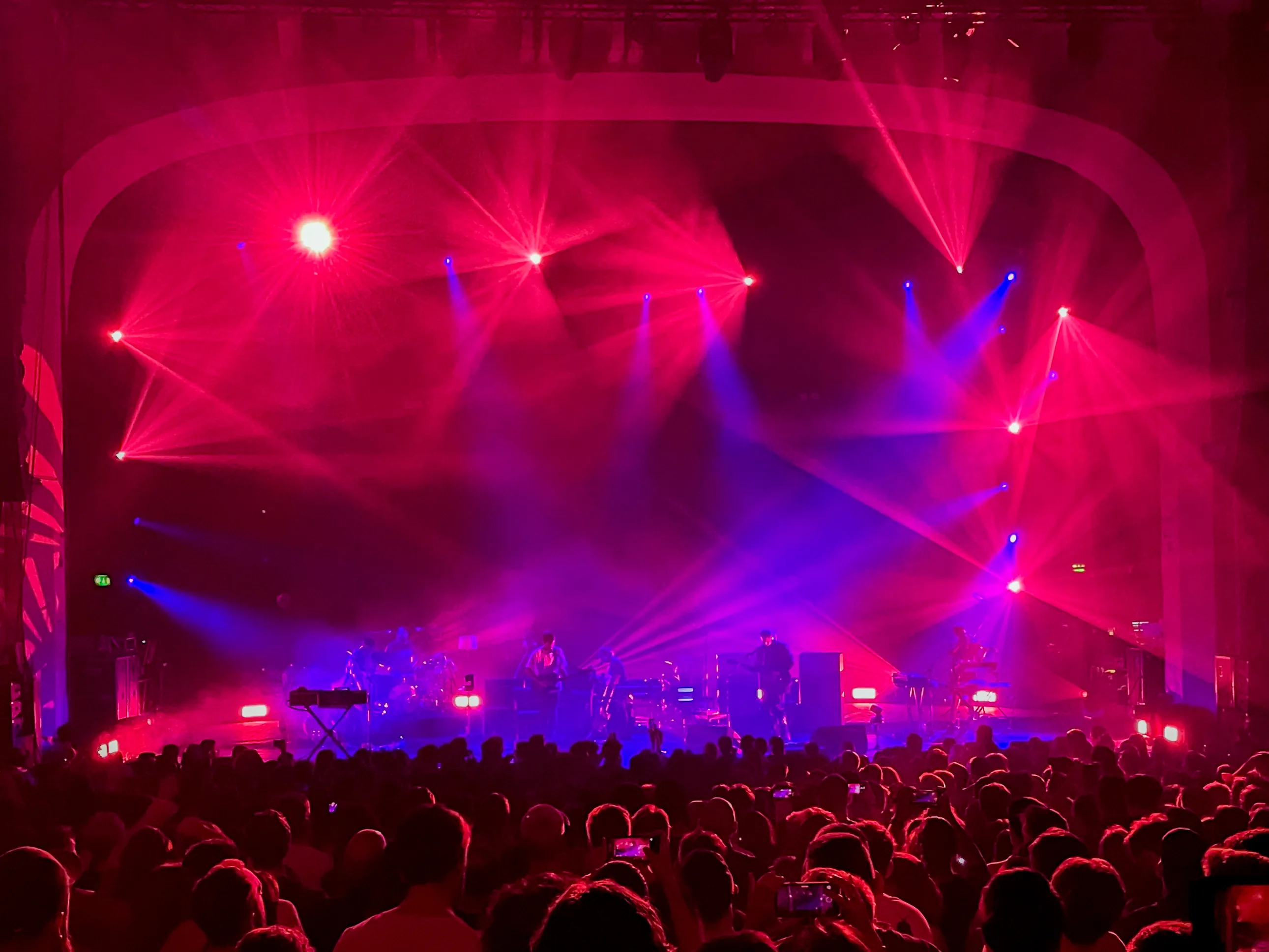 Ben Howard performing on the Collections from the whiteout tour.
