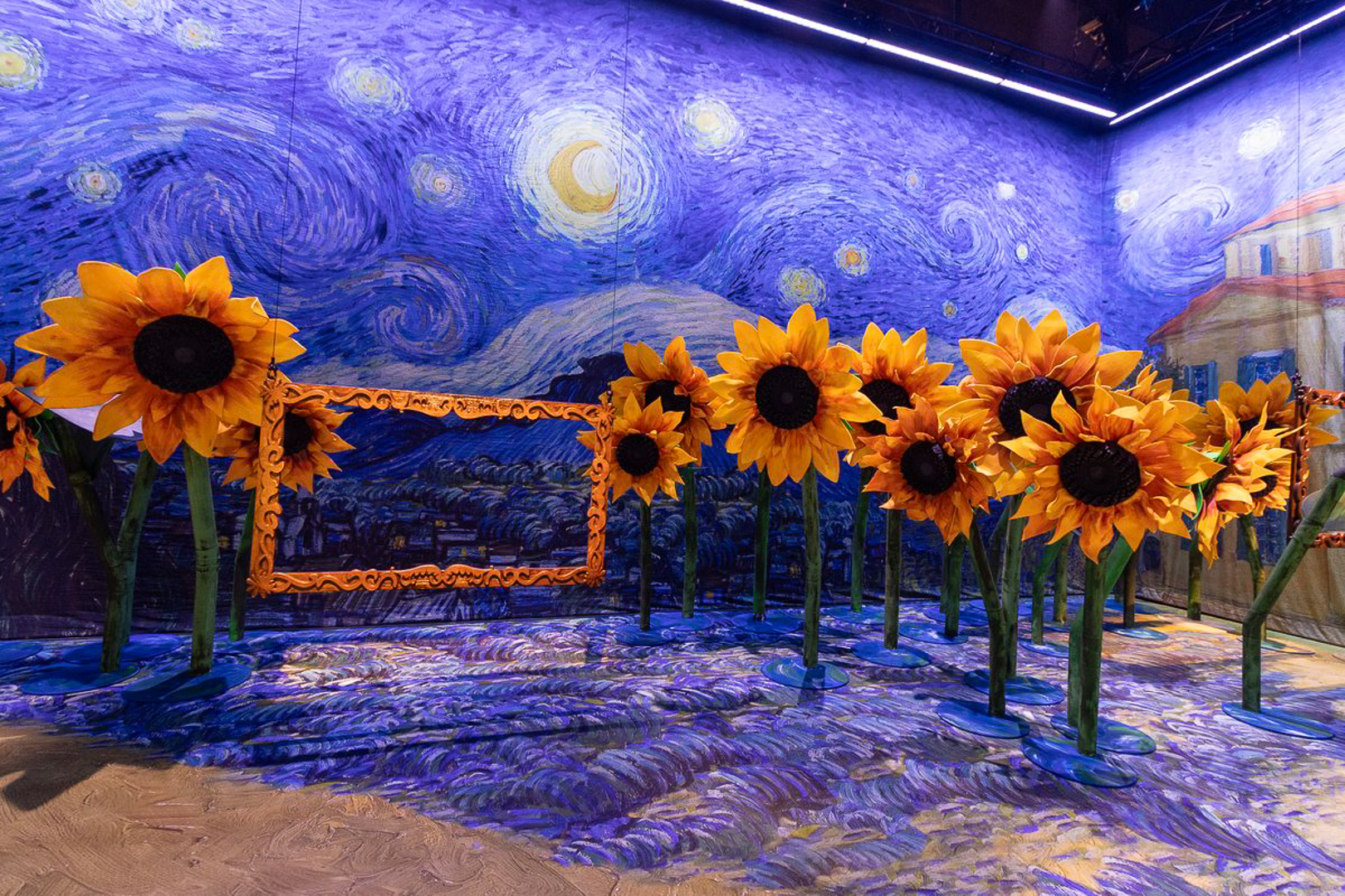 Beyond Van Gogh contemplation room
