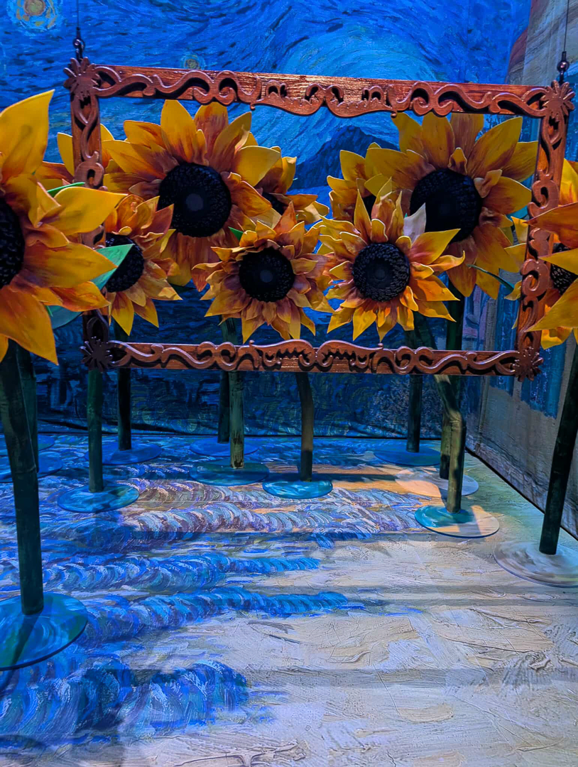 Beyond Van Gogh contemplation room