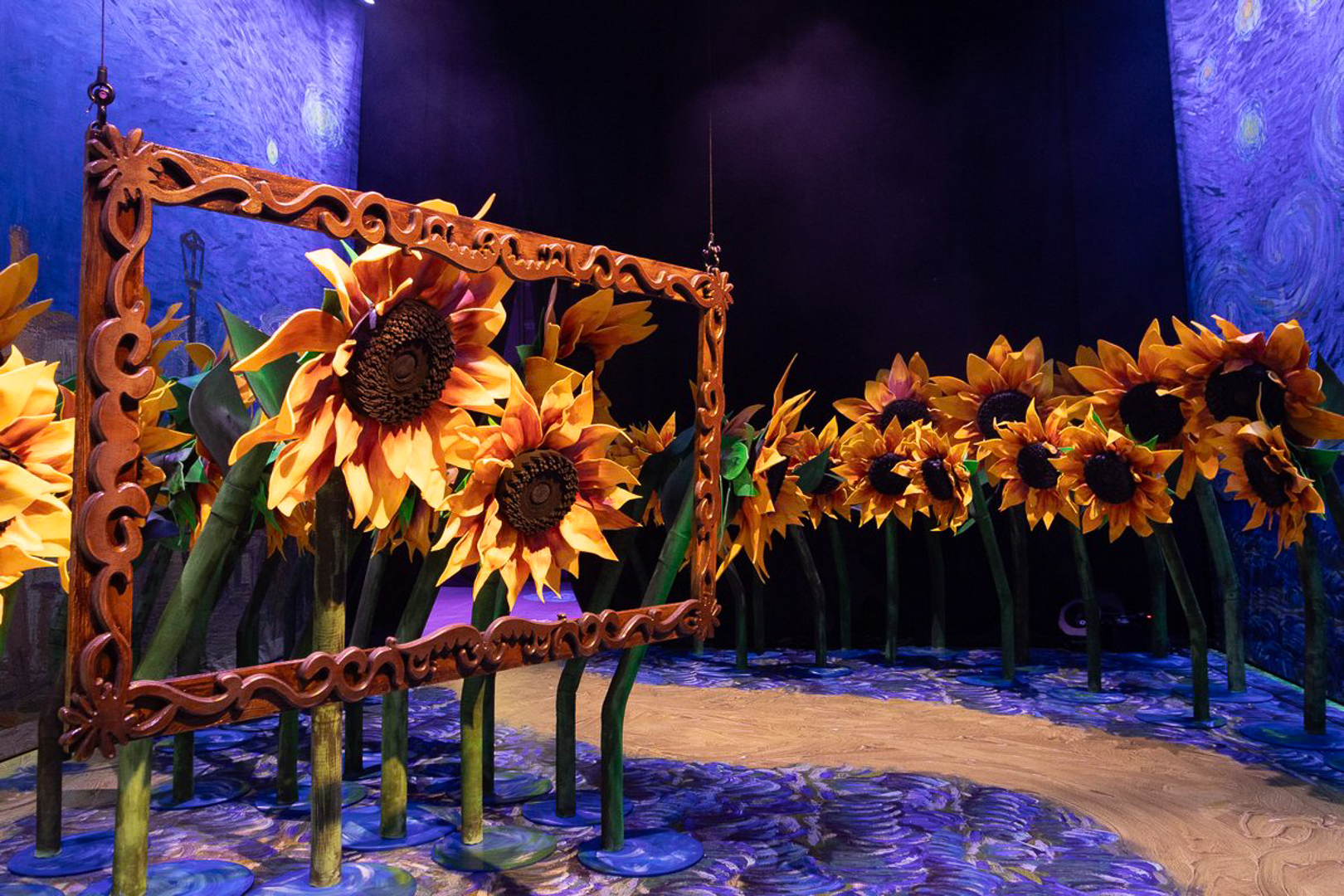 Beyond Van Gogh contemplation room