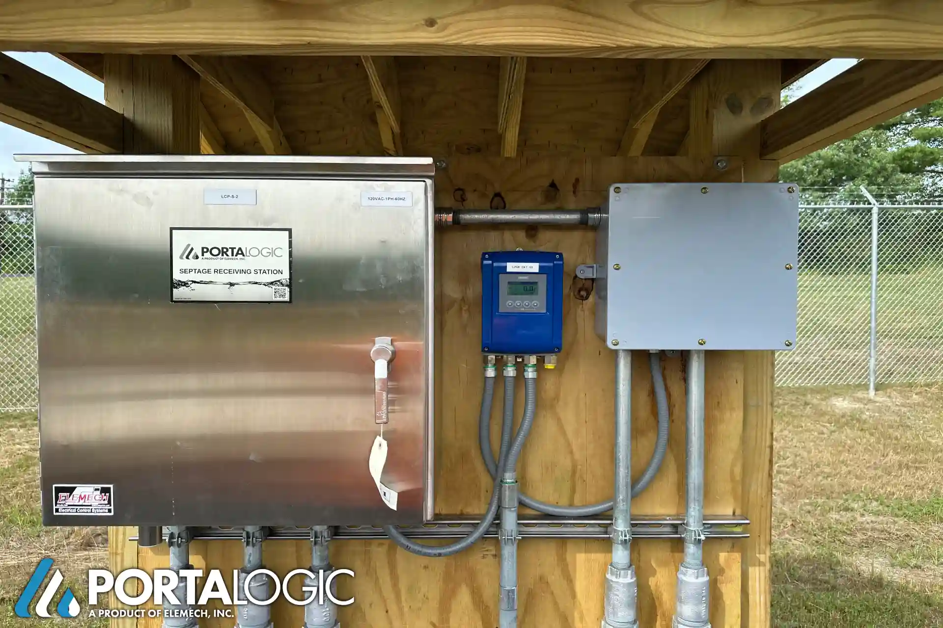 Portalogic Septage Receiving Station