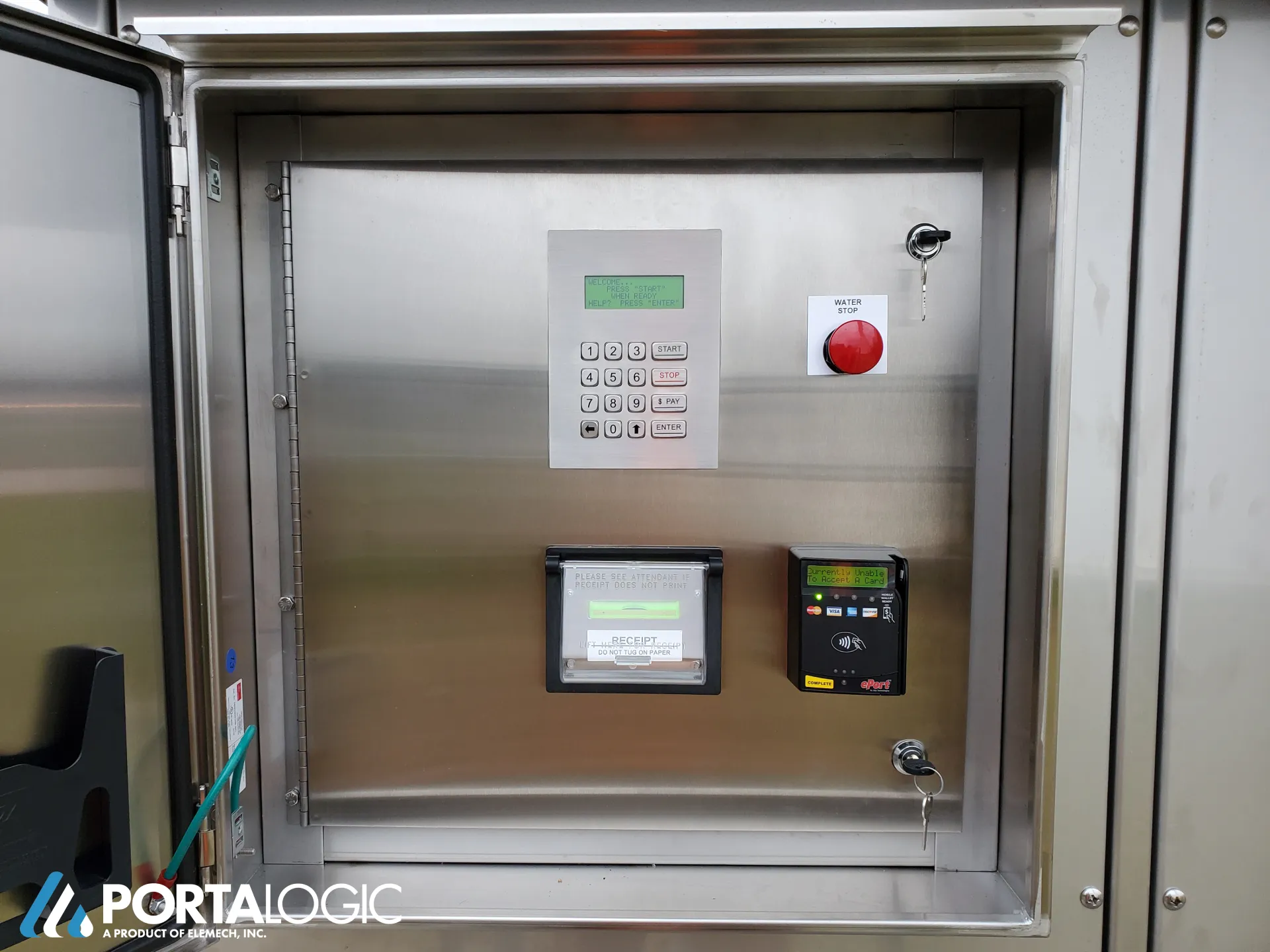 Portalogic Access Panel Payment Enclosure