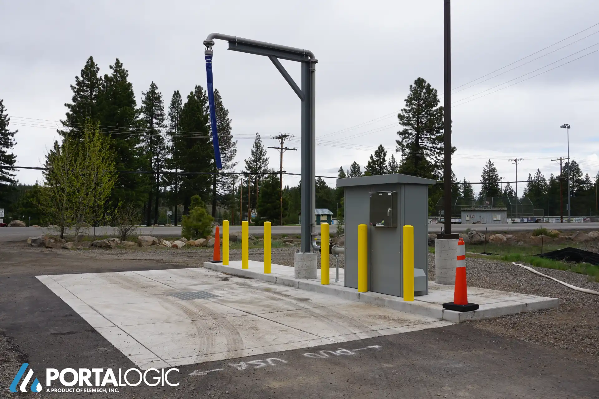 Custom FS-72 Bulk Water Fill Station for Truckee, CA: Compact Design, Full-Sized Security & Functionality