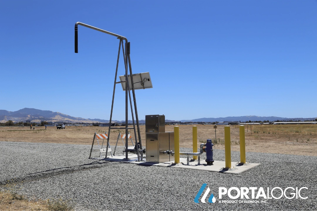 Recycled water bulk water dispensing station in Central Contra Costa CA