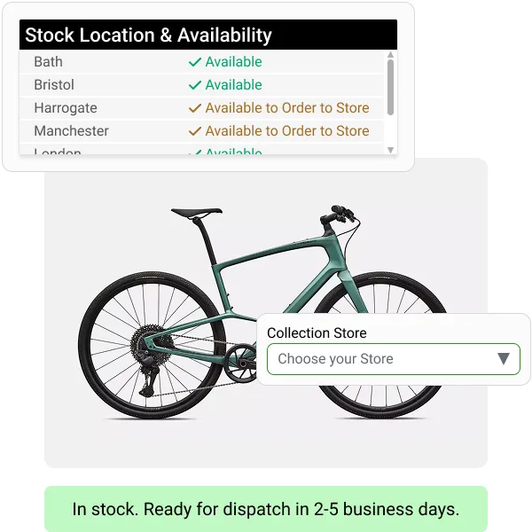 ecommerce bike shop multi store