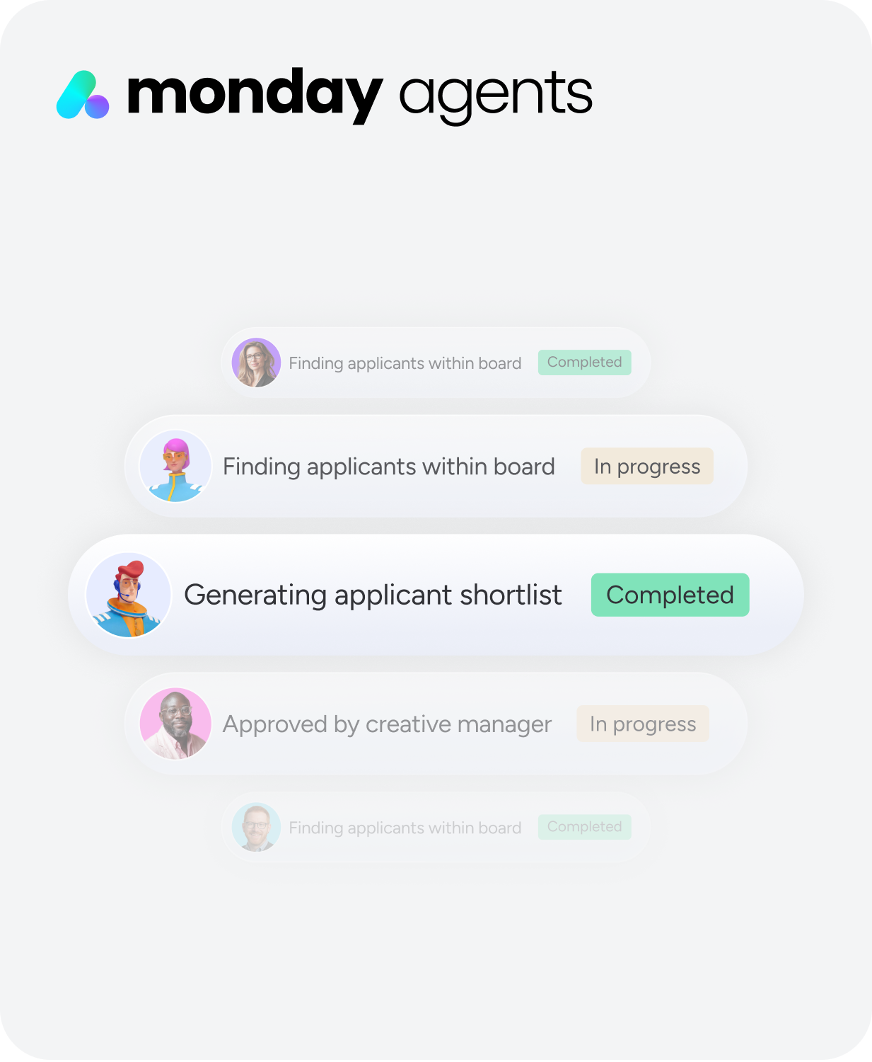 Sales and operations team sitting together in a modern office during a team meeting