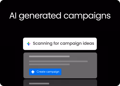 Illustration representing sales analytics, email performance, and CRM insights