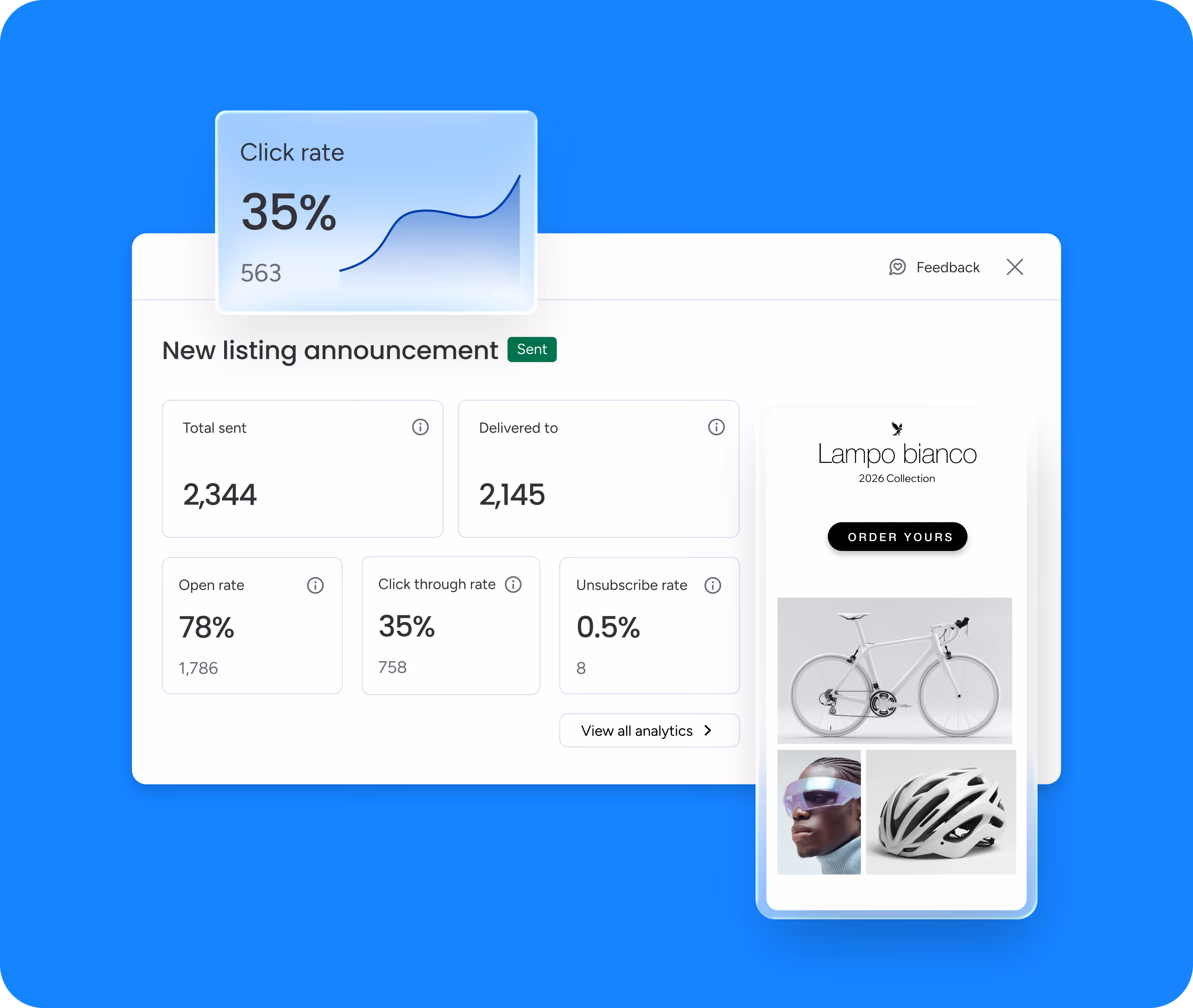 CRM lead sequence interface showing automated email and follow-up call steps