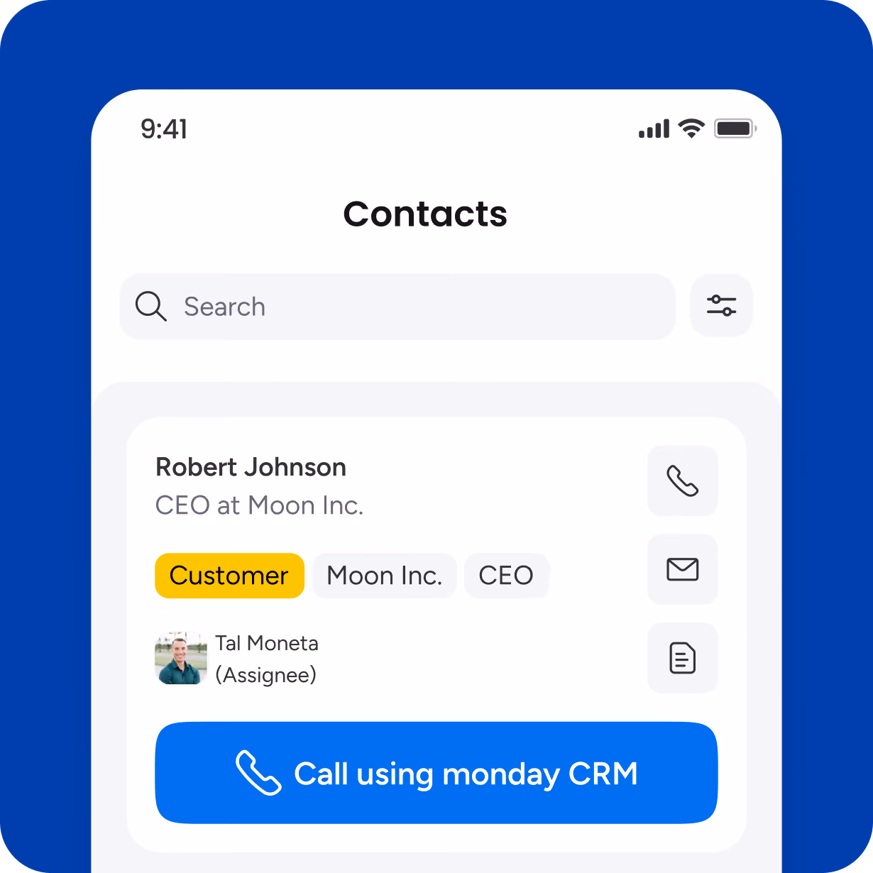 AI sales agent avatar calling a lead and booking a meeting automatically