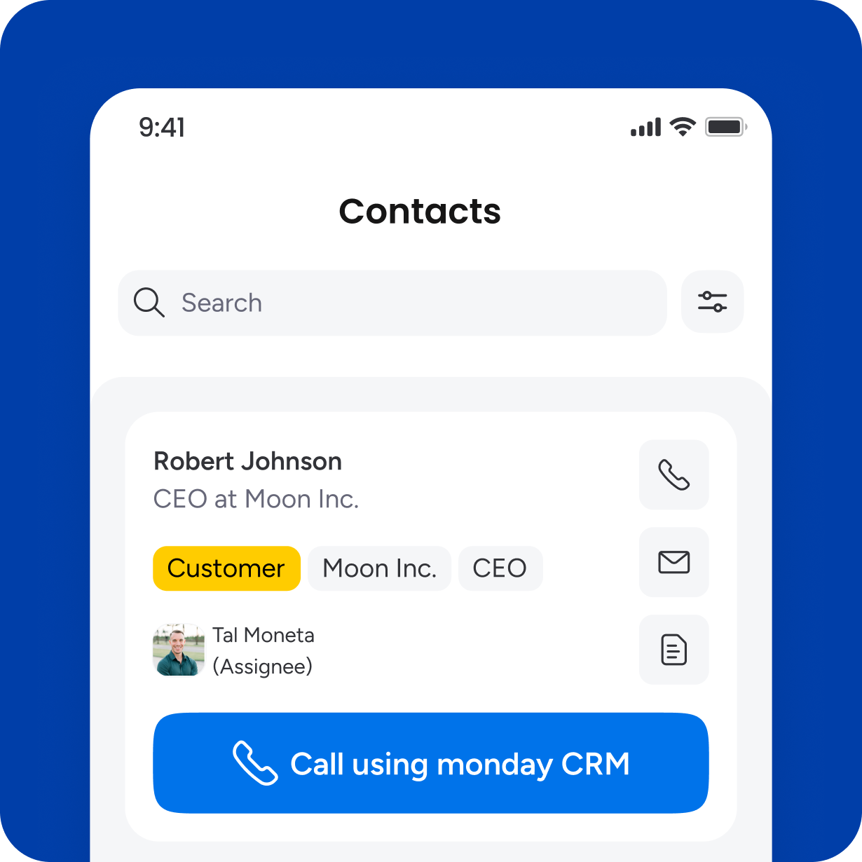 AI sales agent avatar calling a lead and booking a meeting automatically