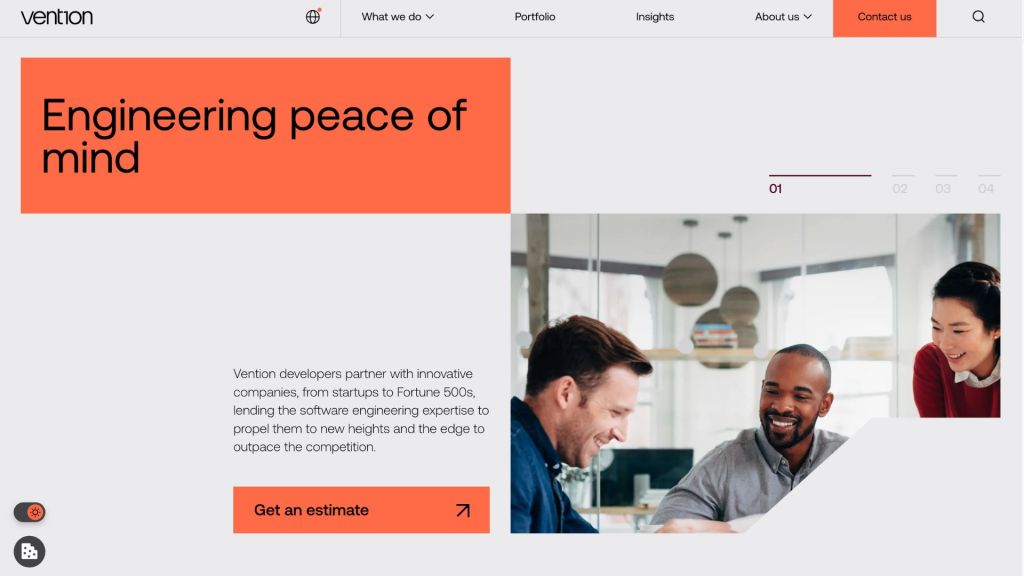 Vention website