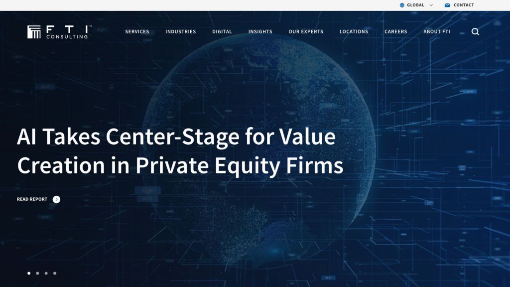 FTI consulting website