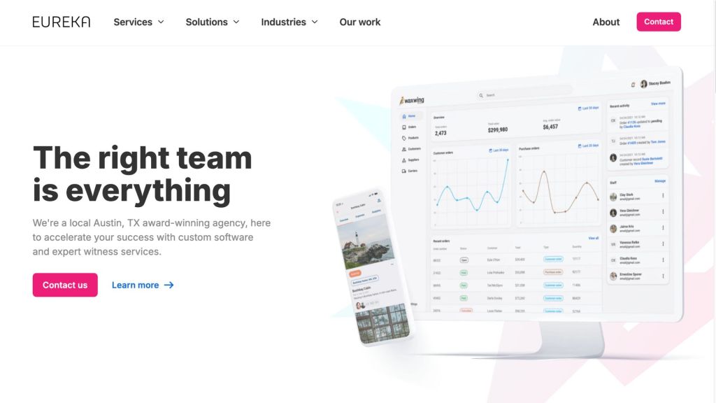 eureka website