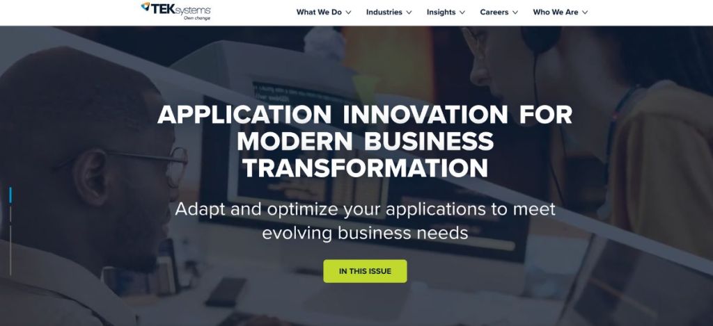 TEKSystems website