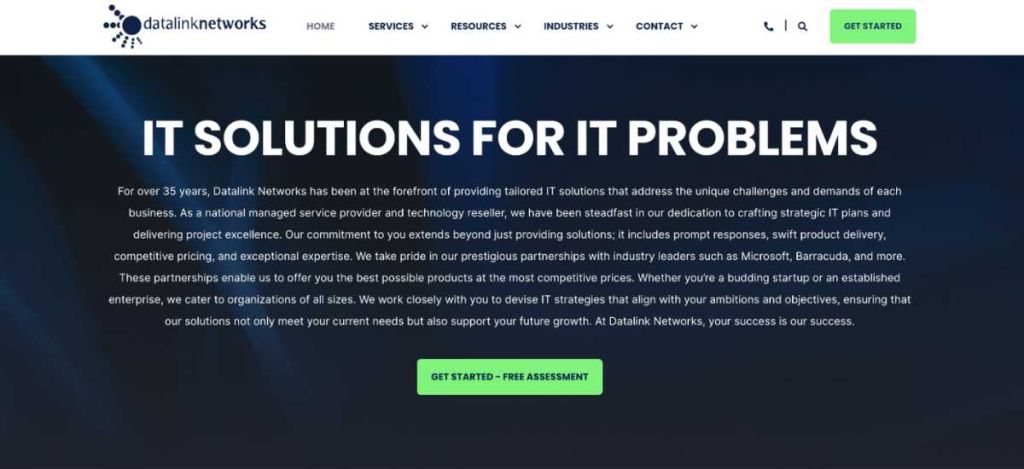 Datalink Networks website