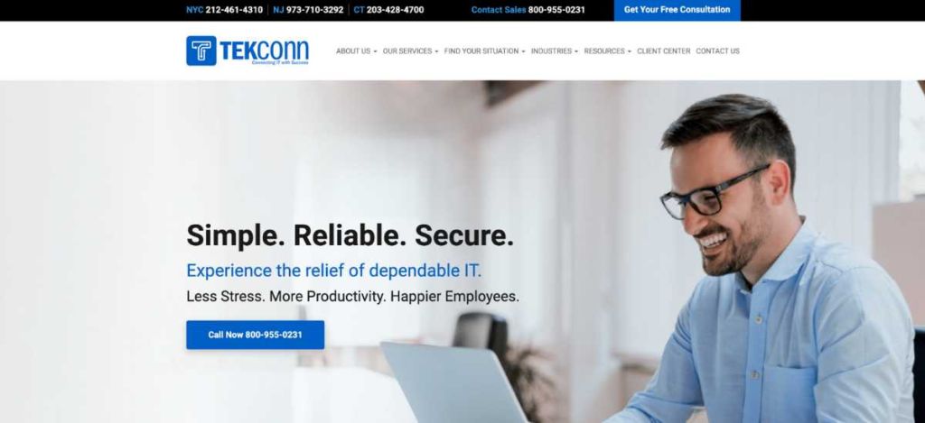 TEKConn website