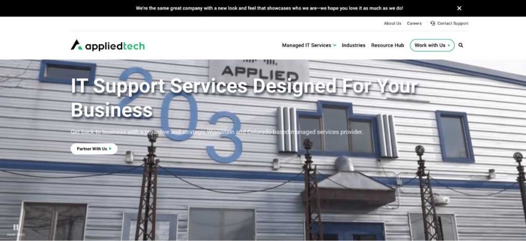 Applied Tech website