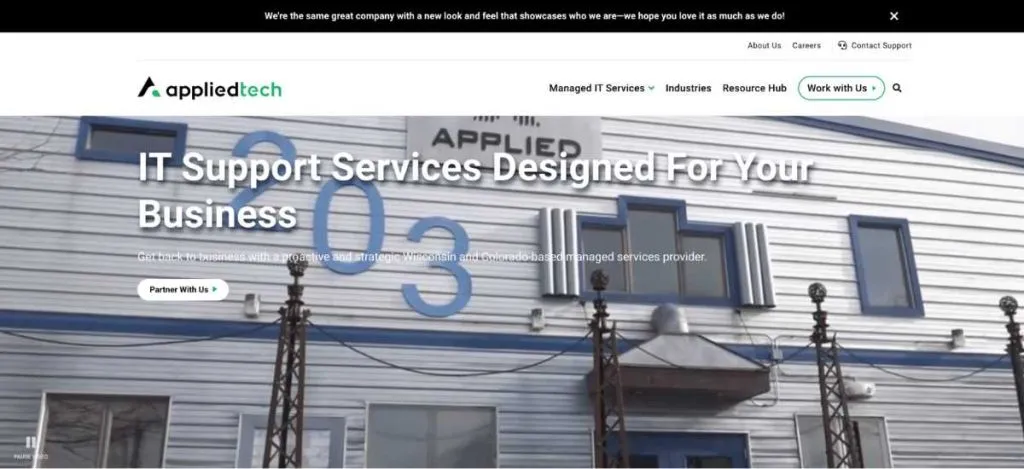 Applied Tech website