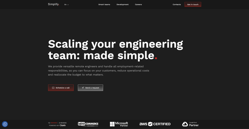 Smplfy website