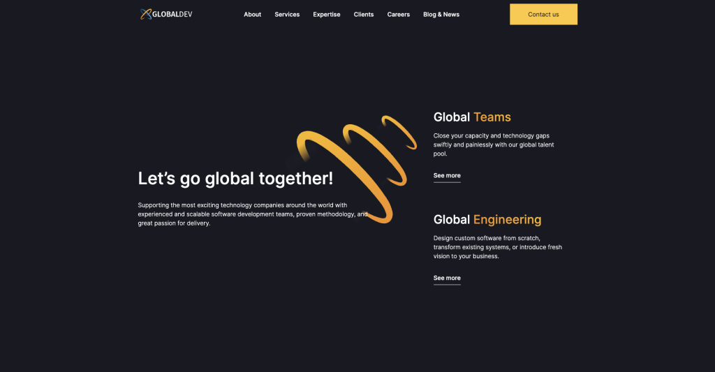 GLOBALDEV website