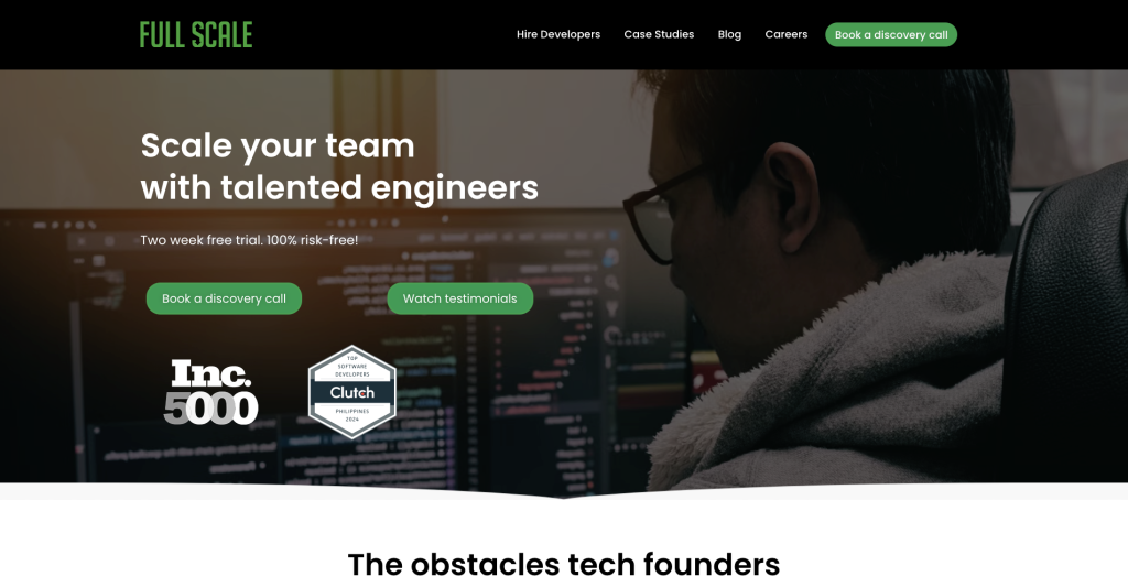Full Scale website