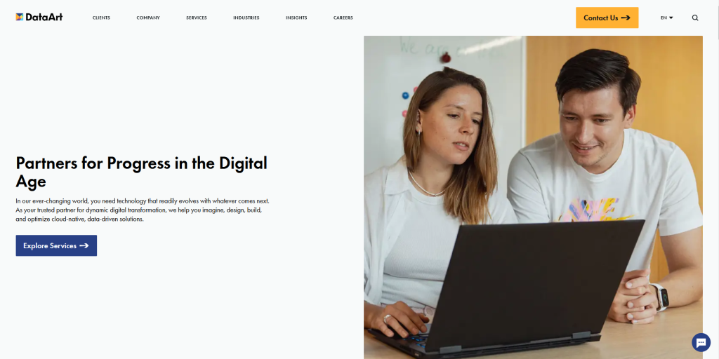 DataArt website