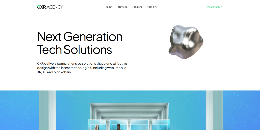 CXR.Agency website