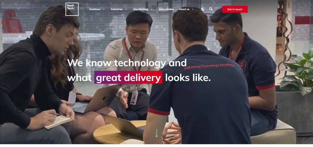 NashTech website
