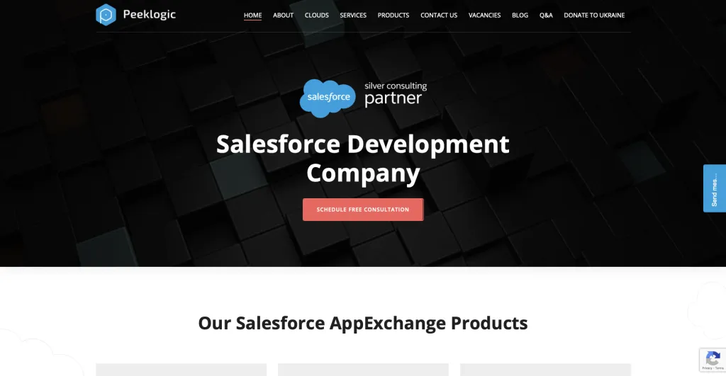 Peeklogic website